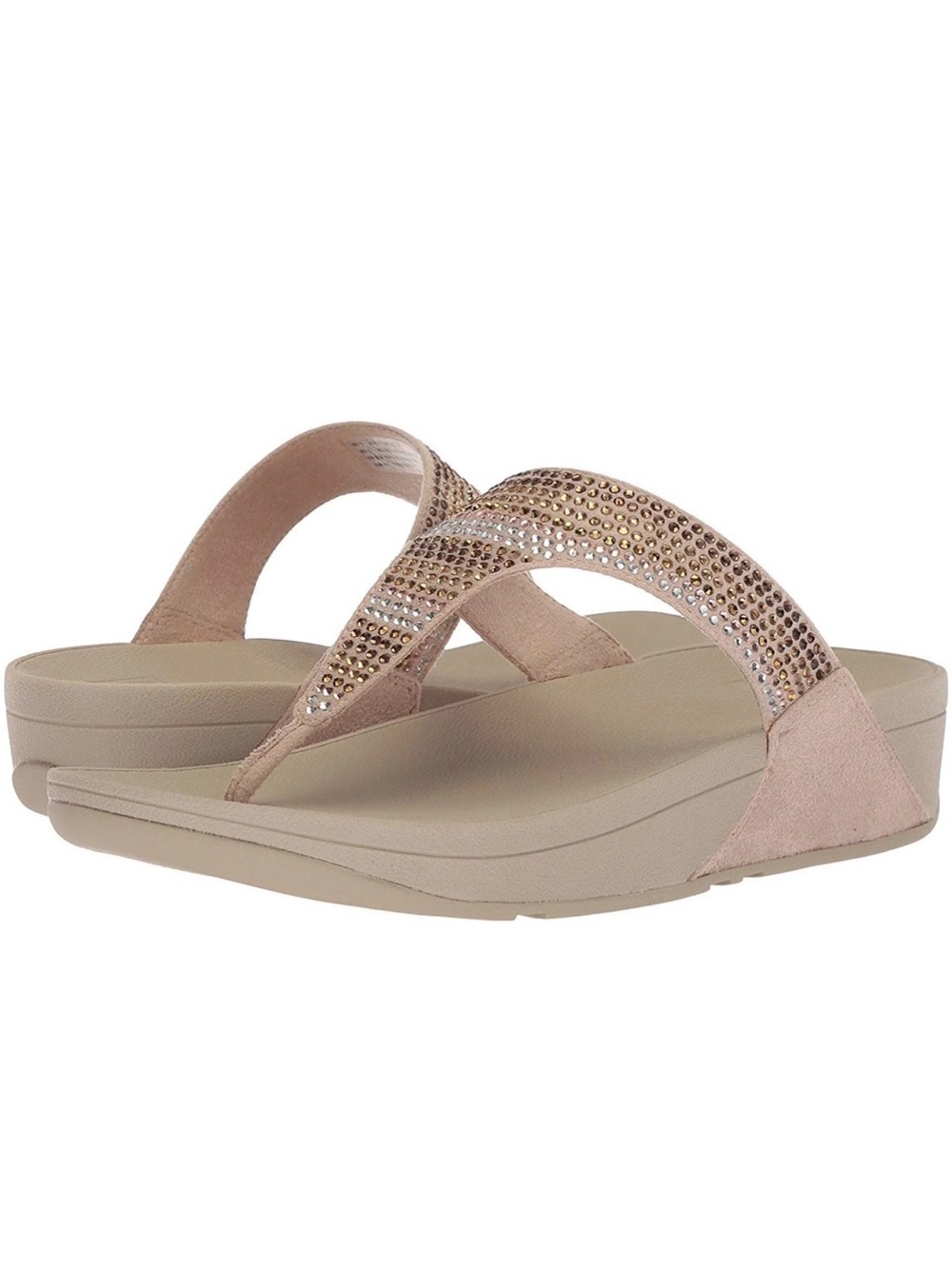 FitFlop Strobe Lux Toe-Thong Sandals 9W NIB